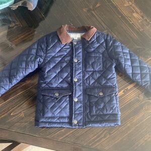 Crown and ivy zip up puffer jacket
